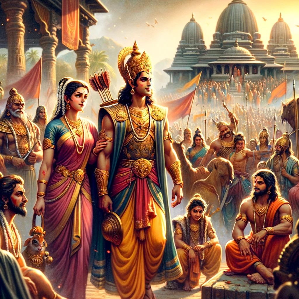 Rama Prepares to Return to Ayodhya